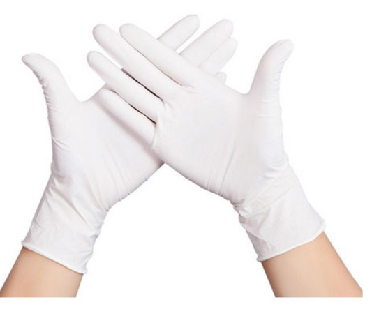 Gants en Latex Poudrés Jetables– 100U
