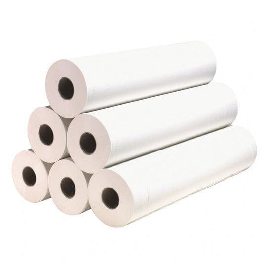 Drap D’examen Blanc Médical – 12 Rouleaux Jetable
