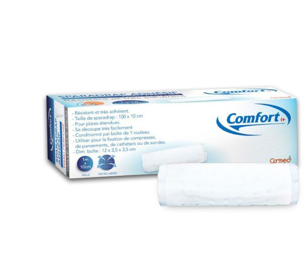 COMFORT SPARADRAP ADHESIF 1M*10CM BLANC