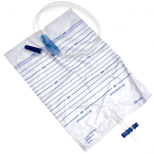 POCHE A URINE AVEC VALVE EN T / SUMBOW