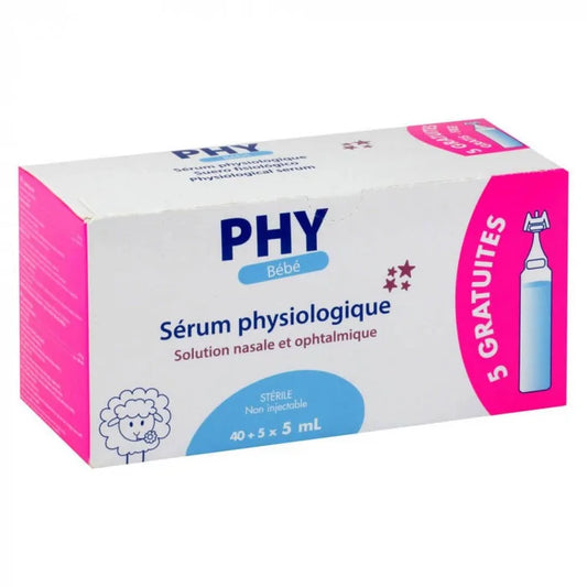 SERUM PHYSIOLOGIQUE 5*40